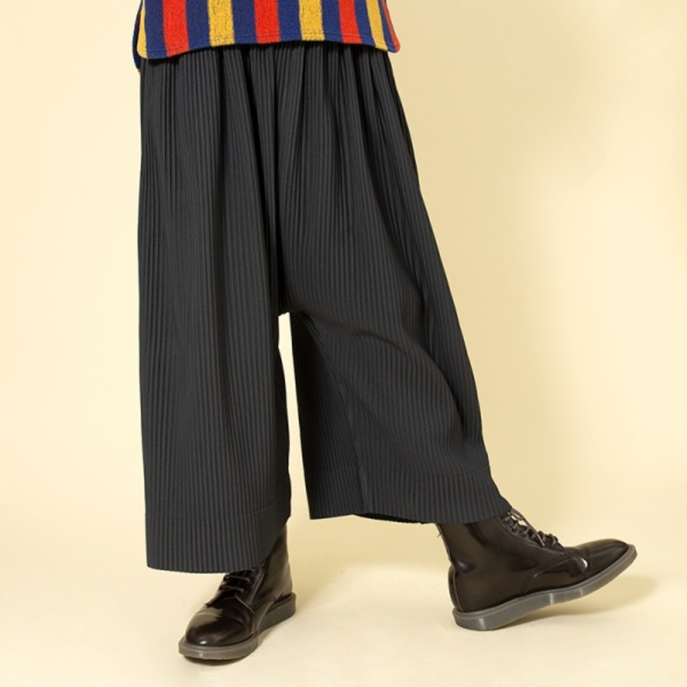 HOMME PLISSE ISSEY MIYAKE Dropped Crotch Pants Size 2